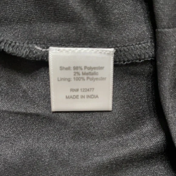 NSR Metallic Dot Ruched Sleeve Shift Dress Size S. - Picture 6 of 8